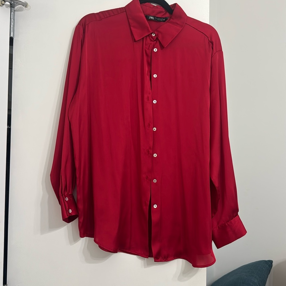 Zara button down